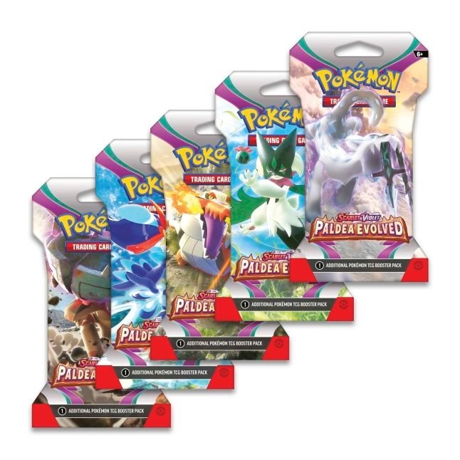 Booster Pokemon Paldea Evolved Sleeved Pack